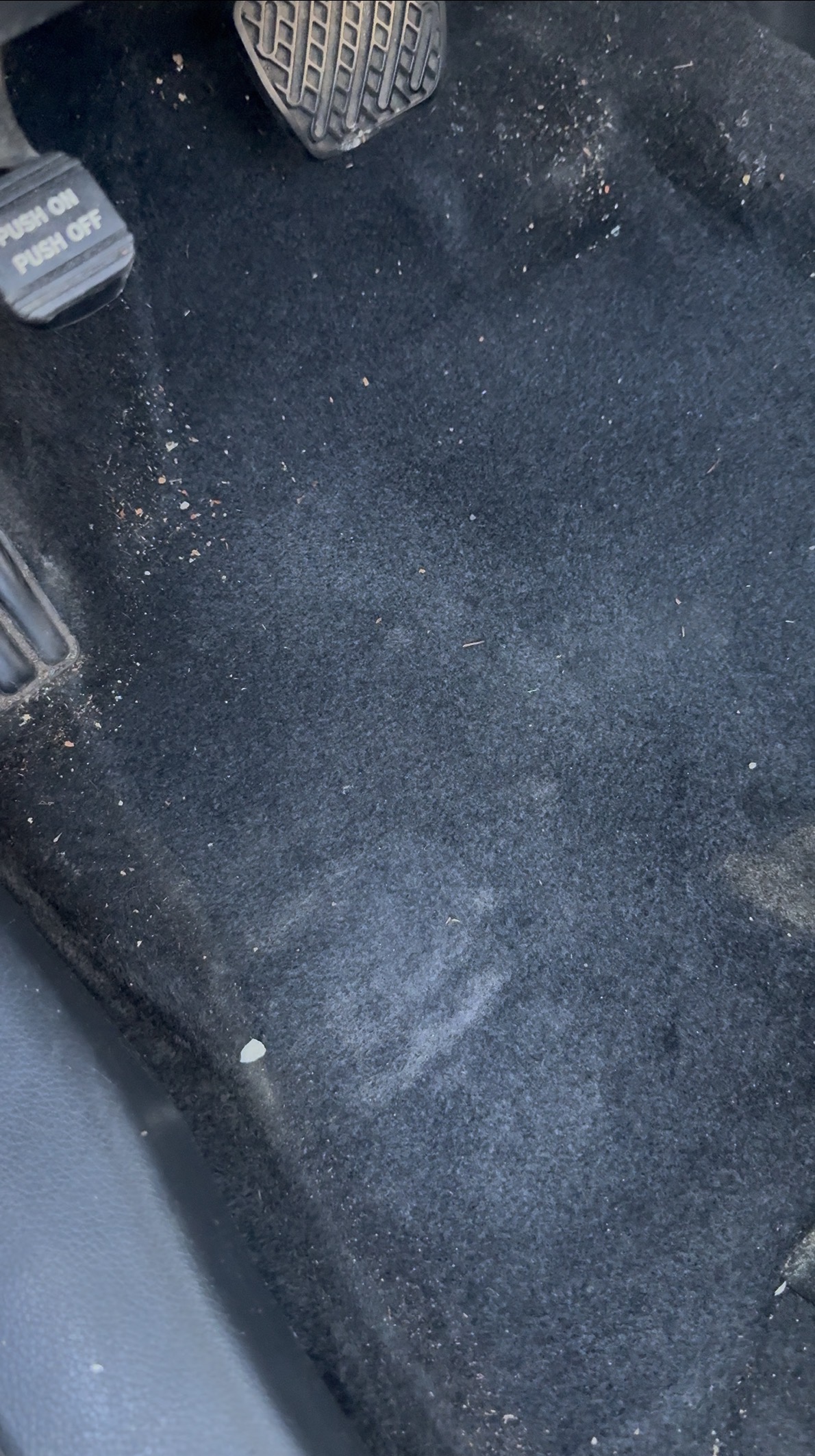 Floor Mat Deep Clean before detailing